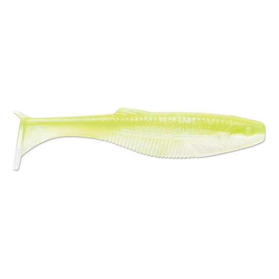 Rapala Crush City The Mayor Soft Swimbait Image in Chartreuse Pearl