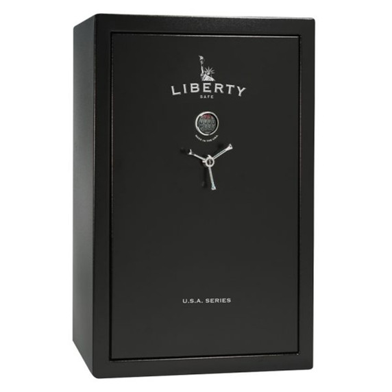 USA 50 Gun Safe Electric Lock Black Textured