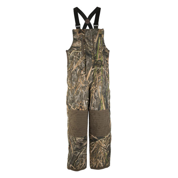 Drake Youth LST Insulated Bib Image in Mossy Oak Habitat