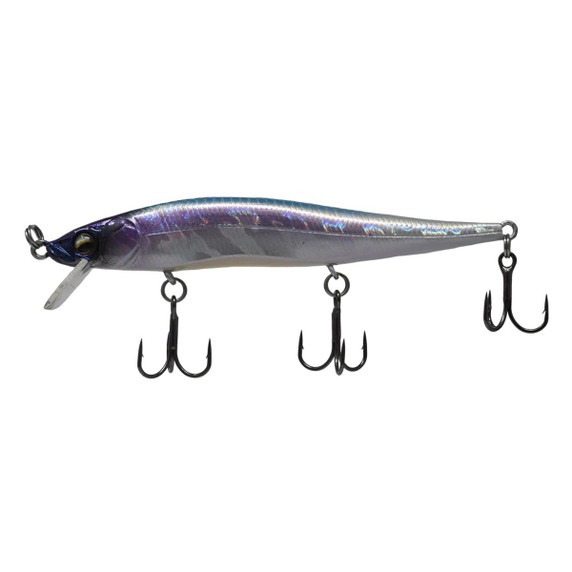 Head Hunter Minnow Jerkbait Image in Blue Raspberry