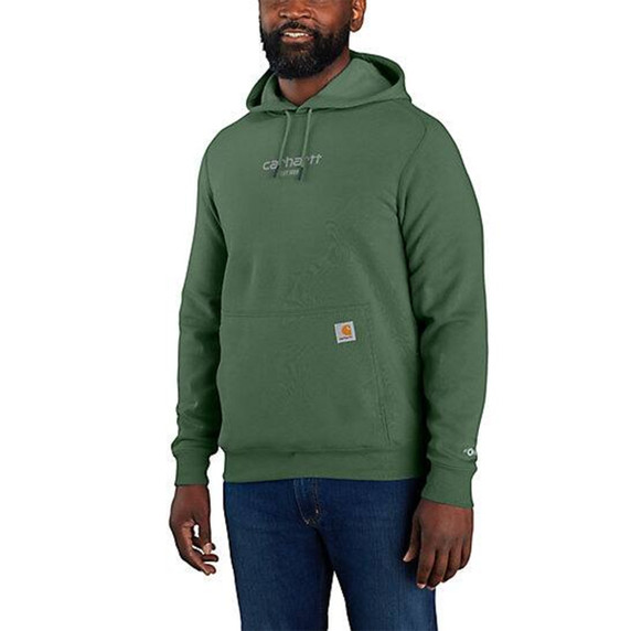 Carthartt Force Relaxed Fit Lightweight Graphic Sweatshirt Image In Frosted Balsam