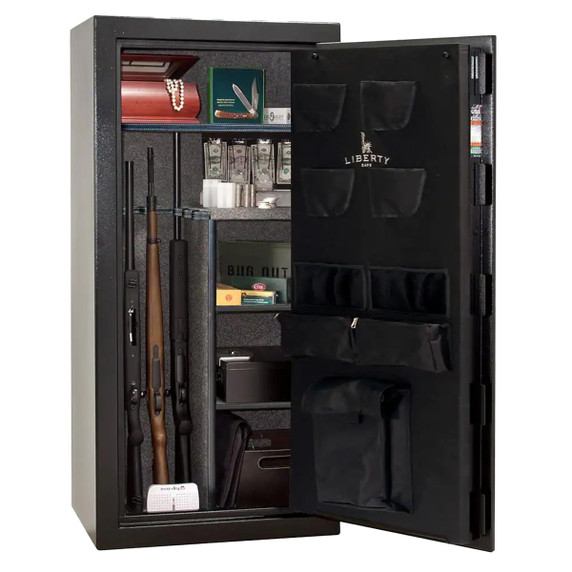 Centurion 24 Gun Safe with Electric Lock - Black Textured Image