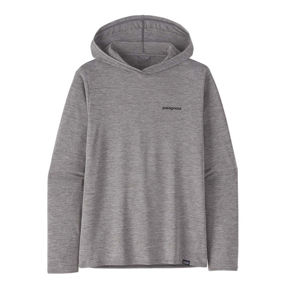 Patagonia Capilene Cool Daily Graphic Hoody Image in Feather Grey