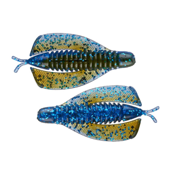 Strike King Rage Hawk Soft Baits Image in Okeechobee Craw