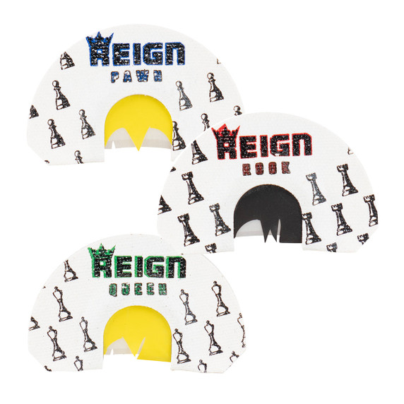Chris Parrish Signature Series Reign Turkey Diaphragm Calls 3 Pack Image