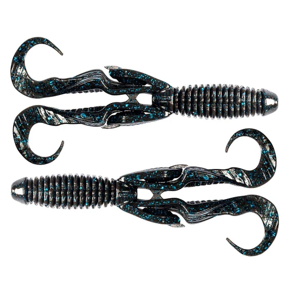 Image of the Z-Man Gremlin 4.5" Soft Bait in Black Blue Flake