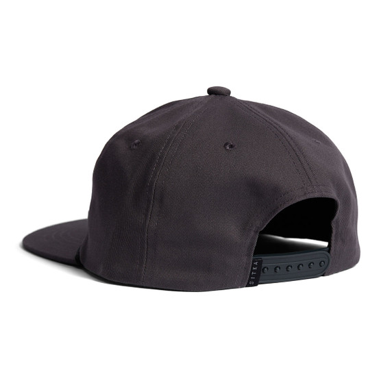 Sitka Cornerstone Unstructured Snapback Hat Back Image in Lead