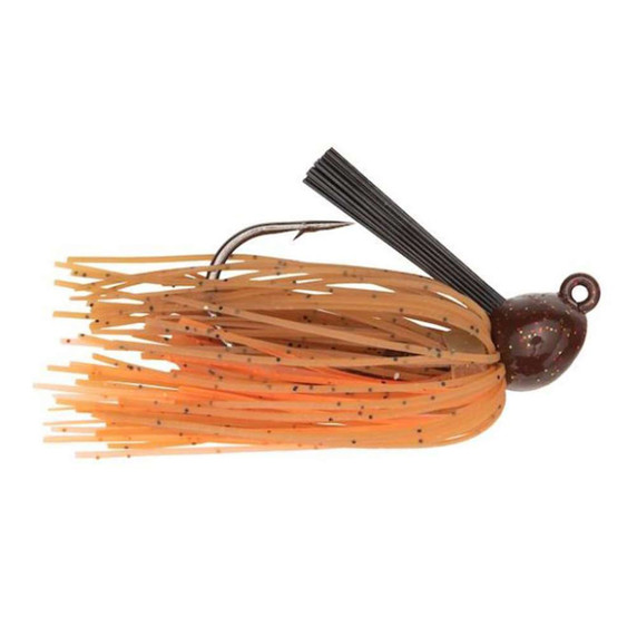 Strike King Bitsy Flip Jig Image in Pumpkin Craw