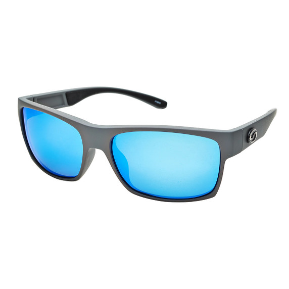 Strike King SK Pro Catawba Polarized Sunglasses Image in White Grey Matte Concrete