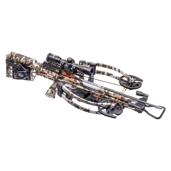 Wicked Ridge RDX 410 ACUdraw Silent Crossbow Package - Peak XT Right Angled Image