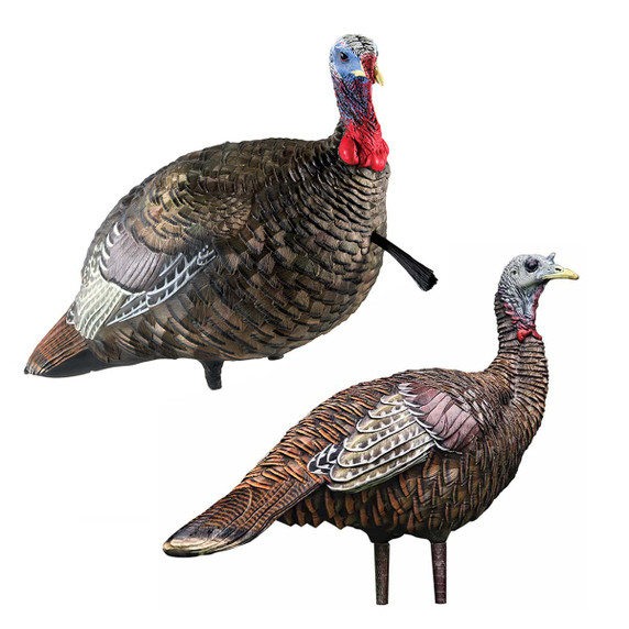 Avian-X LCD Quarter Strut Jake and Lookout Hen Decoy Combo Image