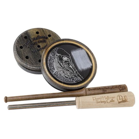David Halloran Metal Mouth II Turkey Pot Call Main Image