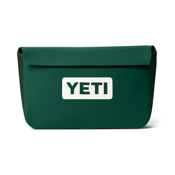 Yeti Sidekick Dry 3L Gear Case Front Image in Black Forest Green