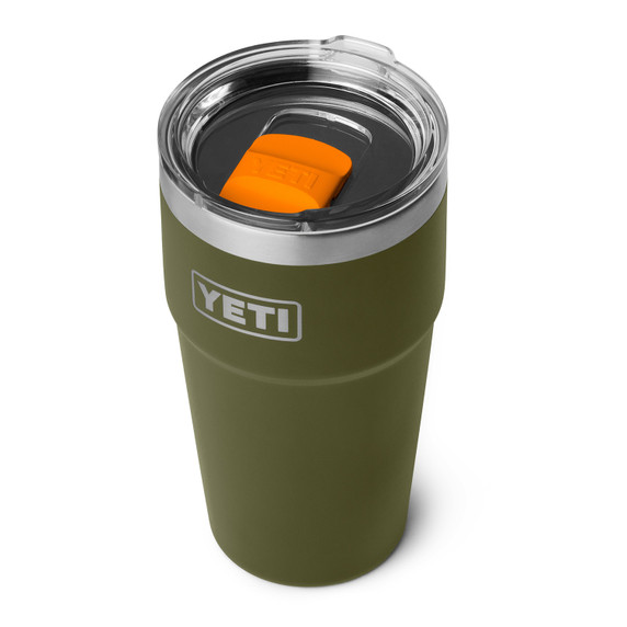 Yeti Rambler 20 oz. Stackable Cup with MagSlider Lid Top Image.