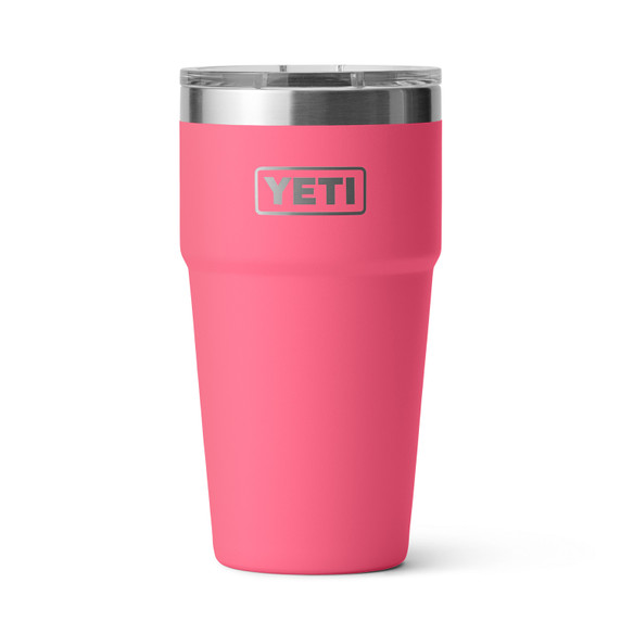 Yeti Rambler 20 oz. Stackable Cup with MagSlider Lid Image in Tropical Pink