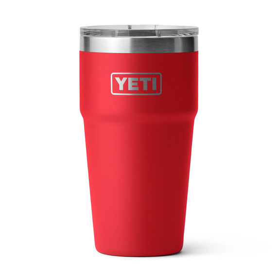 Yeti Rambler 20 oz. Stackable Cup with MagSlider Lid Image in Rescue Red