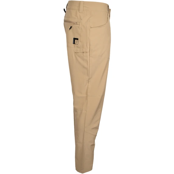 side image of Rogers Toughlite Pant with Tapered Fit + Bug Protection in Khaki.