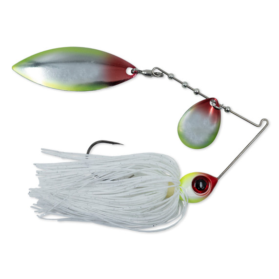 Clown/White Silver Glitter