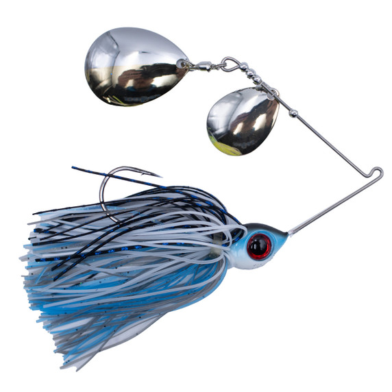 Head Hunter Lures Nasty 50/50 Double Colorado Blue Tide Spinnerbait Product Image - Blue Tide