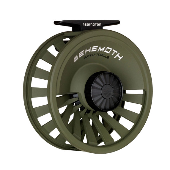 Image of the Redington Behemoth Fly Reel in O.D Green