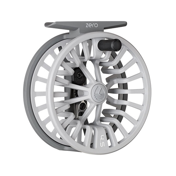 Zero Fly Reel Back Front Image in Wolf Grey