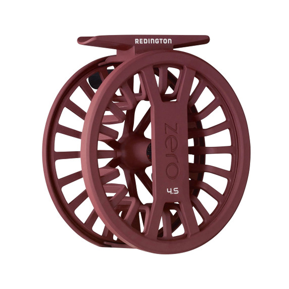 Zero Fly Reel Back Image in Burgundy