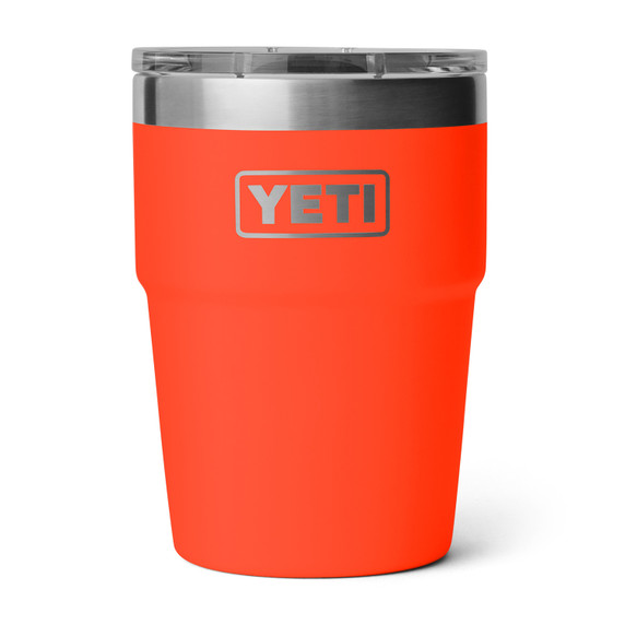 Yeti Rambler 16 oz. Stackable Cup with Magslider Lid Single Image in Solar Flare