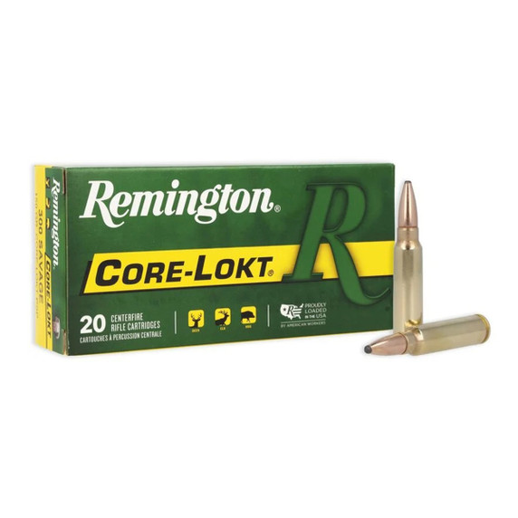 Remington 300 Savage 150 Grain 2630 FPS Core-Lokt Rifle Ammunition - Box of 20 Image