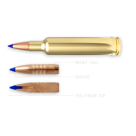 Weatherby 257 Weatherby Magnum 100 Grain 3570 FPS Select Plus TTSX Rifle Ammunition - Box of 20 Bullet Image