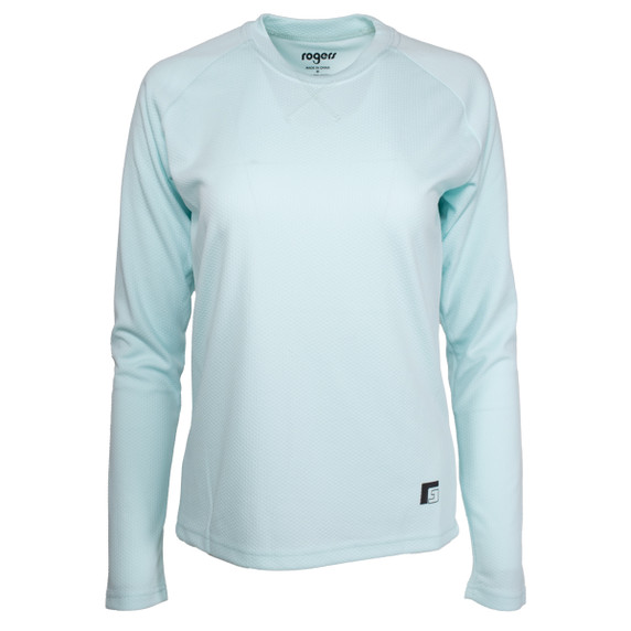 Rogers Women's Avert Long Sleeve Shirt with Bug Protection Image in Light Blue