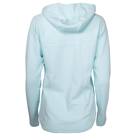 back image of Rogers Women's Avert Lightweight Hoodie with Bug Protection.
