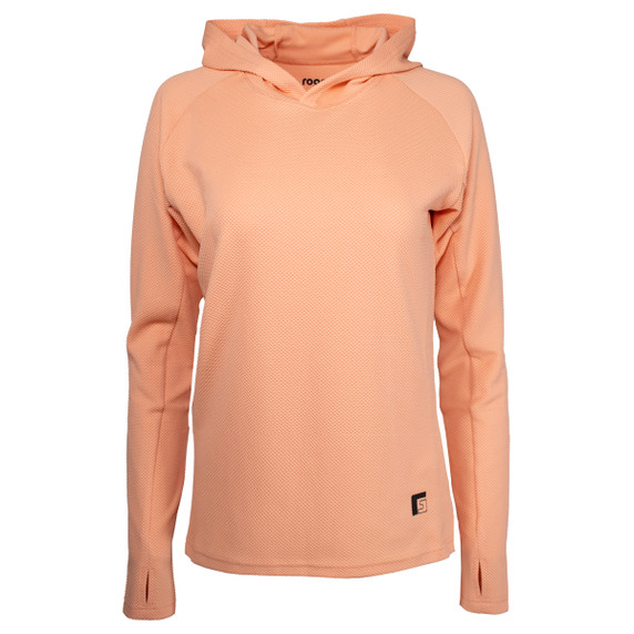 Rogers Women's Avert Lightweight Hoodie with Bug Protection Image in Salmon