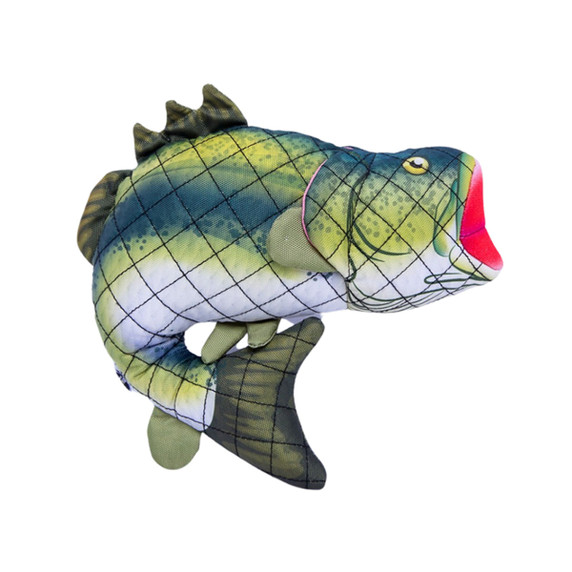 ROCT Fighting Bass Lined Dog Toy Image