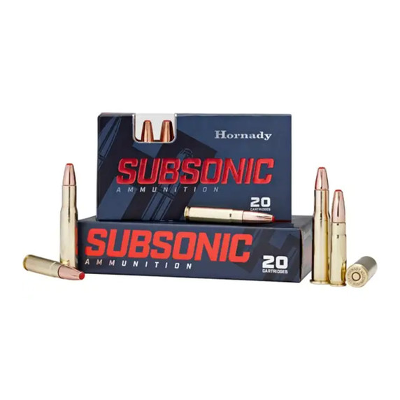 Hornady 350 Legend 250 Grain Sub-X Subsonic Rifle Ammunition - Box of 20 Image