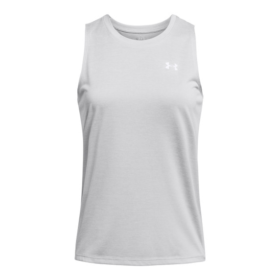 Under Armour Women's UA Tech Twist Tank Main Image in Halo Gray