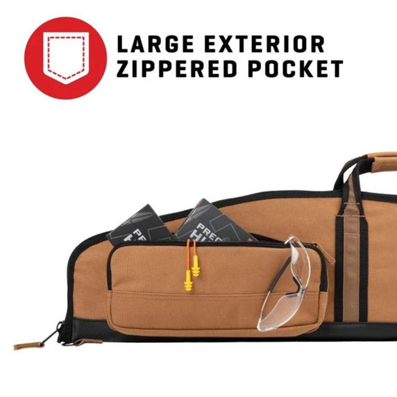 Allen Ranch Canvas 46” Rifle Case Exterior Pocket Image