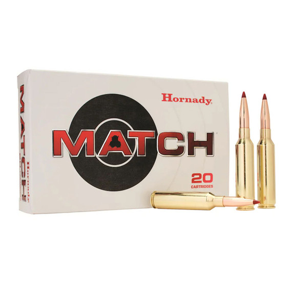 Hornady 6.5 Creedmoor 120 Grain ELD Match Rifle Ammunition, Box of 20 Image