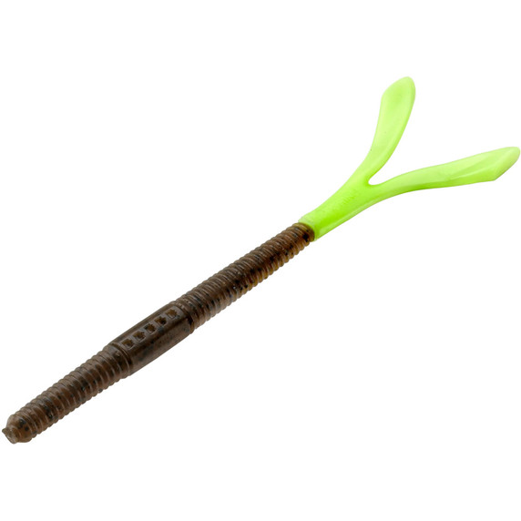 13 Fishing Joy Stick (Ultra Thin) - Finesse Creature Bait - Collard Greens Neon