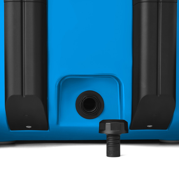 Drain Plug Image of the Yeti Roadie 32 Wheeled Cooler.