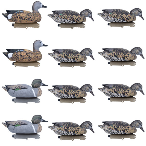 Final Approach HD Early Season Teal Floaters, 12 Pack Image