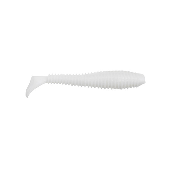 image of Rogers 2.75" Thrash Swimbait - 10 Pack in White.