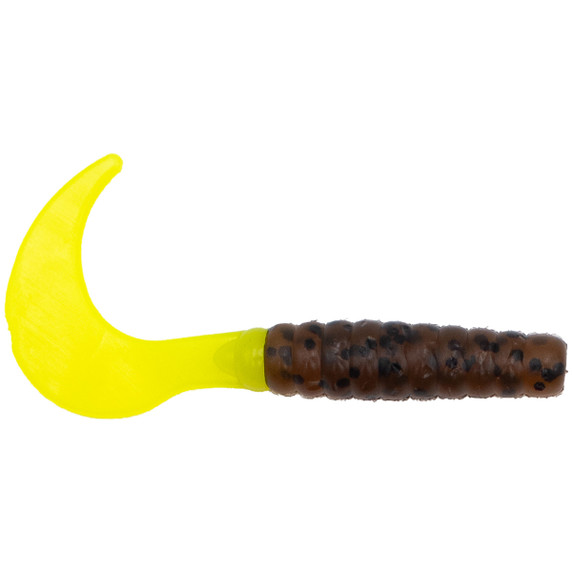Image of the Rogers 2" Jester in Pumpkinseed/Chartreuse