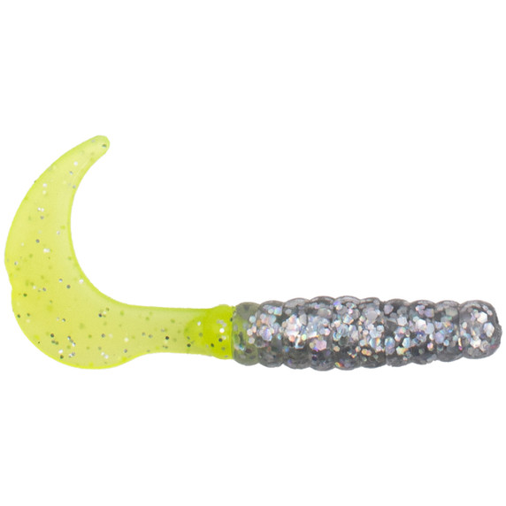 Image of the Rogers 2" Jester in Silver Sparkle/Chartreuse Pepper Sparkle