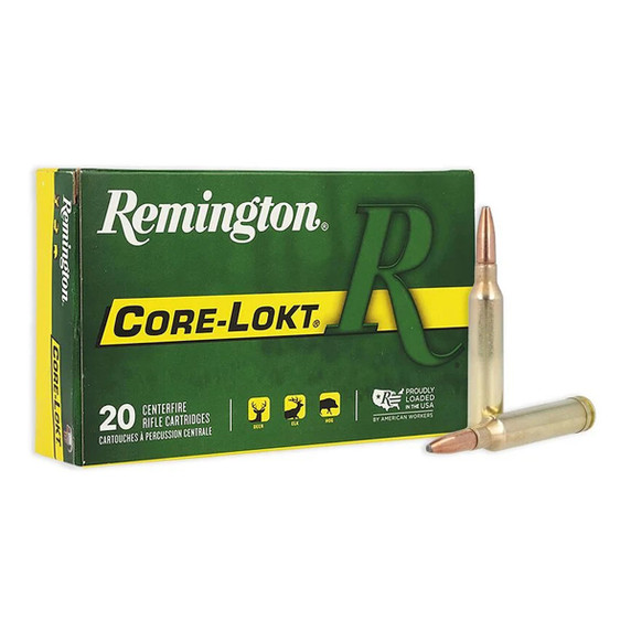Remington 7mm Rem Magnum 150 Grain 3110 FPS Core-Lokt Rifle Ammunition, Box of 20 Image