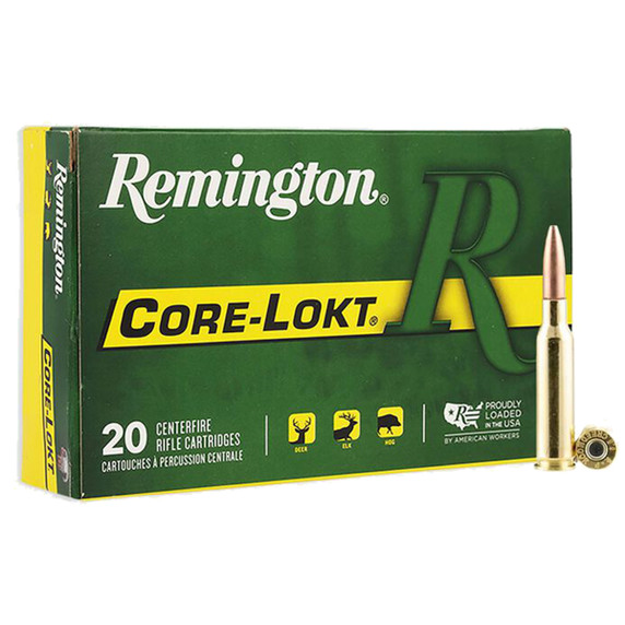 Remington 6.5 Creedmoor 140 Grain Core-Lokt Rifle Ammunition Box Image