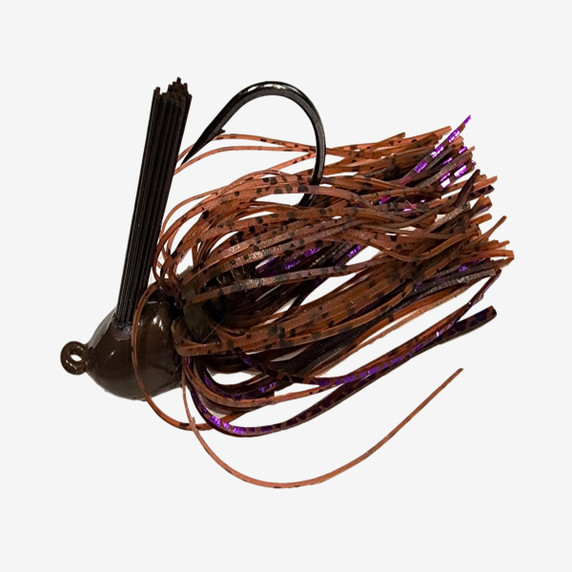 Chompers Skirted Flipping Brush Jig - 2 Pack