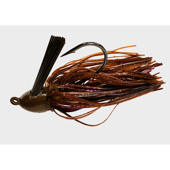 Chompers Skirted Flipping Brush Jig  - 2 Pack