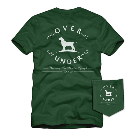 Over Under Original Logo Short-Sleeve T-Shirt Image in Hemp