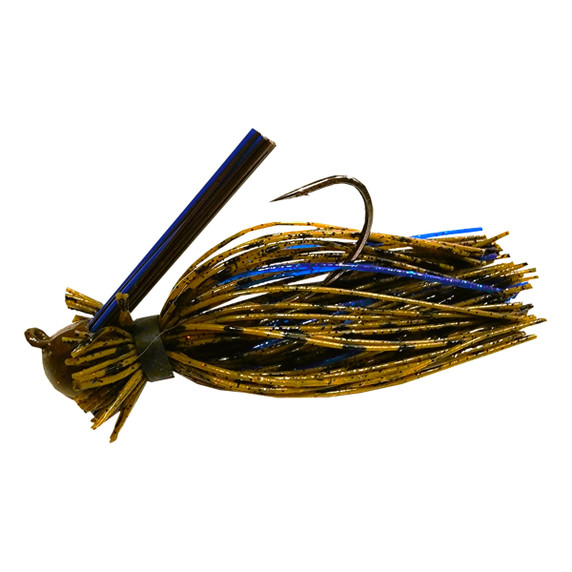 Image of the Chompers Eraser Finesse Jig in Okeechobee Craw