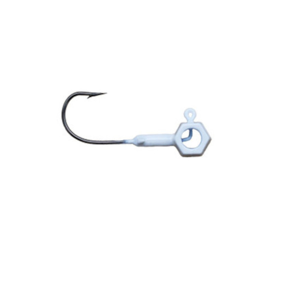 Image of the Crappie Magnet Eyehole Brandon Smith Jig Head in White